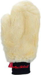 Maxshine Universal Premium Sheepskin Wool Wash Mitt – Ultra-Soft Lambswool Glove for Scratch-Free, Lint-Free Car Washing – Gentle Scrubber for Safe & Effective Auto Detailing
