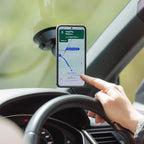 Quad Lock Heavy Duty Suction Car Phone Mount with MAG Phone Case and MAG Wireless Charging Head for iPhone 17 Air
