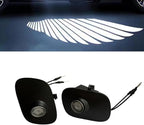 2Pcs Side Mirror Logo LED Welcome Lights Puddle Lamp Projector Door Light Floor Light Accessories Suitable for Ford F150 F250 F350 2015 2016 2017 2018 2019 2020 2021 2022 2023 2024 2025