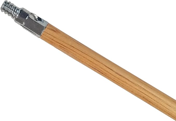 Generic Heavy-Duty Orange Snow Rake, 18" Plastic Head, Metal Handle, Pack of 10