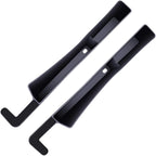 2PCS Car Seat Gap Filler, Automotive Seat Organizer Fill The Gap Between Seat and Console, Universal Car Storage Box Inserts Fill The Gap Between Seat &Console for Coins Wallets Keys (Black)