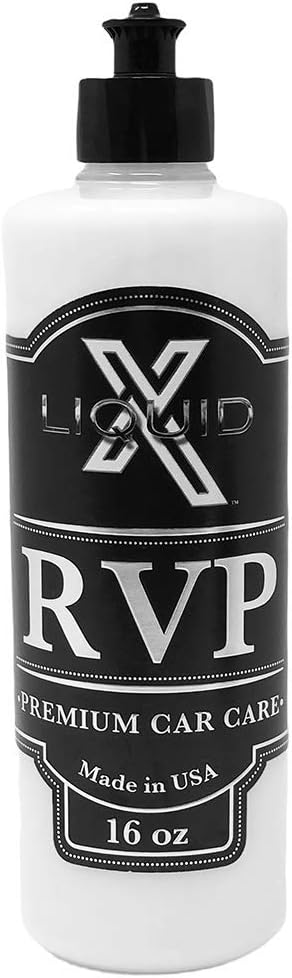 Liquid X R.V.P. - Premium Tire Dressing for any Rubber, Vinyl & Plastic - Leaves a Non Greasy, Satin Finish - Dress All & Add UV Protection (16 oz)