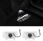 2 Pcs Accord Car LED Projector Door Shadow Light Welcome Light Laser Emblem Logo Lamps Kit Puddle Lights LED Courtesy Step Lights Ground Lamp HD Kit Replacement for Accord 9 2014-2021