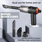 Handheld Car Vacuum Cleaner with Strong Suction Power, Portable Mini