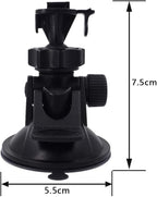 Dash Cam Suction Mount - Windshield & Dashboard Suction Cup Mount Holder/w Various Joints for Yi/Rove/Rexing/Falcon/Old Shark/VANTRUE/KDLINKS/WheelWitness/...(On-Dash Cameras Suitable)