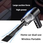 Mini car Vacuum Cleaner, Cordless, Suitable for Both Home and use, Handheld Wireless Portable Household