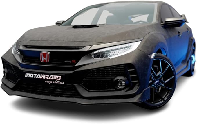 3M Car Wrap Roll 2080 Shadow Black Textured | SB12 | (5ft x 2ft (10 Sq/ft)) | Automotive Vinyl Wrap for Cars - Car Interior Wrap & Exterior | w/Free Instawraps Pro Glove