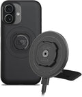 Quad Lock Adhesive Dashboard/Console Car Phone Holder Kit with MAG Wireless Charging Head V2 and MAG Phone Case for iPhone 17