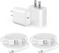 2Pack USB C Fast Charger for iPad Pro 13/12.9/11 in 2025-2018,iPad 11th,iPad Air 4th/5th 10.9",iPad mini 7th Generation,iPad Charger Fast Charging Wall Charger Block with 3FT USB C to C Cable
