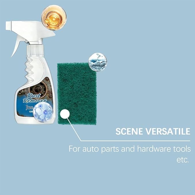 Heavy-duty Metal Rust Remover, Highly Concentrated Steel Rust Remover, Anti-Rust Converter Spray, Effective Anti-Rust Converter Spray, Powerful Removal Sprays For Car