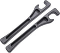 2PCS Car Seat Gap Filler Organizer - No-Drop Car Seat Gap Plug with Storage Slot - Soft Foam Multifunctional Seat Guard for Cars & SUVs | Truck | Universal Fit, Black
