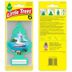 LITTLE TREES Car Air Freshener | Hanging Tree Provides Long Lasting Scent for Auto and Home | 24 Air Fresheners |Bayside Breeze