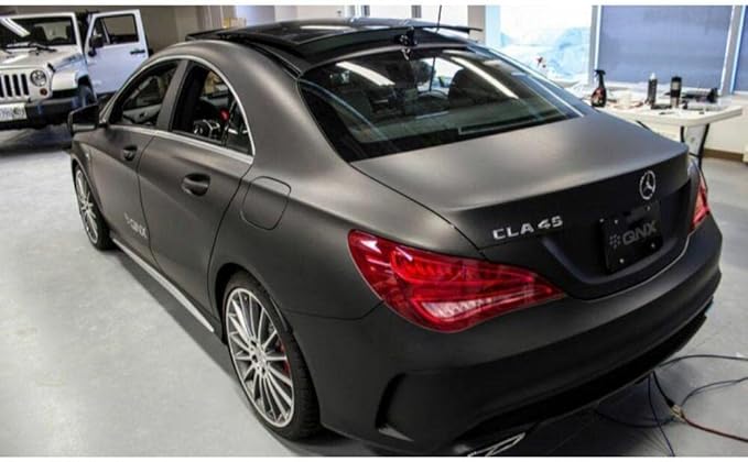 3M Car Wrap Roll 2080 Matte Black | M12 | (5ft x 40ft (200 Sq/ft)) | Automotive Vinyl Wrap for Cars - Car Interior Wrap & Exterior | w/Free Instawraps Pro Glove