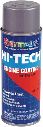Seymour EN-71 Hi-Tech Engine Spray Paint, Dull Aluminum 12 Ounce (Pack of 1)