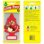 LITTLE TREES Car Air Freshener | Hanging Tree Provides Long Lasting Scent for Auto and Home | 24 Air Fresheners |Cinnamon Apple