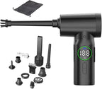 Handheld Cordless Vacuum, 3-Color Light, 8000PA, 3-in-1 car Cleaner with LED Display, 6000mAh, Rechargeable mini, Suitable for Cleaning Cars, Stairs, Sofas, and pet Corners