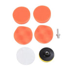 Unomor 6pcs Polishing Waxing Buffing Pads Kit Car Wax Applicator Pad for Car Waxing and Buffing