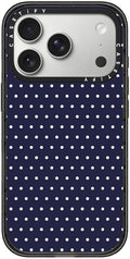 CASETiFY Impact iPhone 17 Pro Case [Slim/Compatible with Magsafe / 8.2 ft. 4X Military Grade Drop Protection] - Nightie - Clear Black