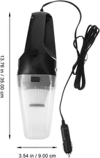 PRETYZOOM 120w Portable Car Vacuum Cleaner with Efficient System Long Power Cable Suitable for Auto Cleaning and Collection