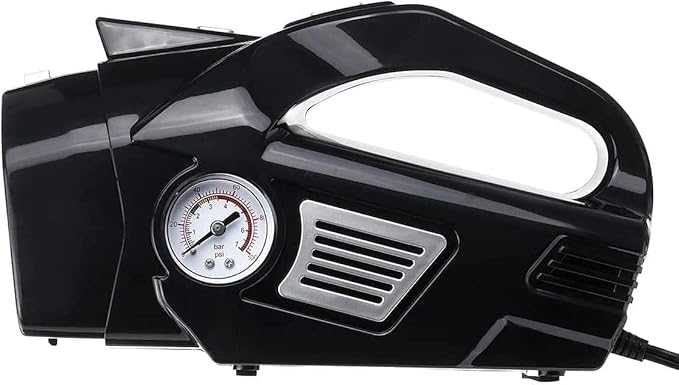 JYYBN High Power Corded Handheld Vacuum for Car Interior Cleaning, Wet/Dry 12V Best Car Vac with Portable Car Vacuum Cleaner, Digital Air Compressor Tire Inflator for Car Tires