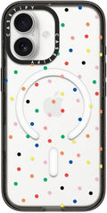 CASETiFY Impact iPhone 17 Case [Slim/Compatible with Magsafe / 8.2 ft. 4X Military Grade Drop Protection] - Candy Transparent - Clear Black