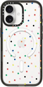 CASETiFY Impact iPhone 17 Case [Slim/Compatible with Magsafe / 8.2 ft. 4X Military Grade Drop Protection] - Candy Transparent - Clear Black
