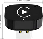 Worldlinkit 2 in 1 Wireless CarPlay and Android Auto Adapter, Supports 1000+ Car's with Built-in Wired CarPlay/Android Auto, No Delay, Stable Connection, Stable Connection Compatible with iOS 10+