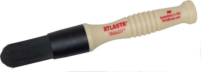 Parts Brush™ Atlasta (#AT101) – Cleaning Brush for Cleaning auto Engine Parts, Small Motors, car exteriors and interiors, Boats, Household Grime