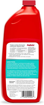 Rug Doctor Spot + Upholstery Cleaner; Triple Action Concentrated Formula 32 oz., Oxy Cleaning Power, Deep Cleans, Deodorizes and Protects Upholstery & Soft Surfaces