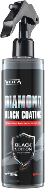Black CAR Coating Spray | Ceramic Shine Wax for Black Cars