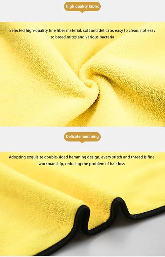 5/10 Pcs Microfiber Highly Absorbent Car Drying Towels,Quick Dry Cars Cleaning Cloth for Home Cleaning.