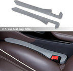 IHOTDER Super Flexible Car Seat Gap Filler,Durable Car Organizer Between Seats for Tightly Filling Seat Gaps,Universal CCar Side Seat Gap Filler CCar Accessories for Women & Men (Gray/2PCS)…
