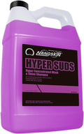 Nanoskin HYPER SUDS Foaming Car Wash Shampoo 1 Gallon - Ultra Concentrated: Works with Foam Cannon, Foam Gun, Bucket Wash, Pressure Washer | Ideal for Use in Mixing/Metering systems | 800:1 Dilution