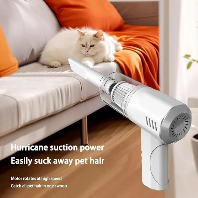 Portable car Vacuum Cleaner, Multi-Functional USB Charging, Handheld Wireless