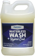Nanotech Surface Solutions Nanotech Waterless Car Wash & Hybrid Coat- Rinse Less Car Wash Ceramic Spray- No Soap or Water Needed- Glossy Slick Finish- Paint Sealant Detailing (1 Gallon)