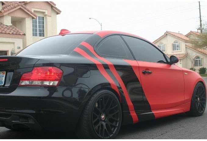 3M Car Wrap Roll 2080 Matte Red | M13 | (5ft x 50ft (250 Sq/ft)) | Automotive Vinyl Wrap for Cars - Car Interior Wrap & Exterior | w/Free Instawraps Pro Glove