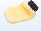 HARFINGTON Car Wash Mitts 9" x 5" Scratch Free Wash Gloves Absorbent Double Sided Plush Cleaning Drying Mitts for Car Washing Home Clean Yellow