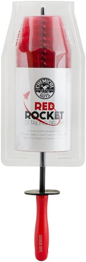 Chemical Guys ACC608 2 Pack Red Rocket Detailing Brush