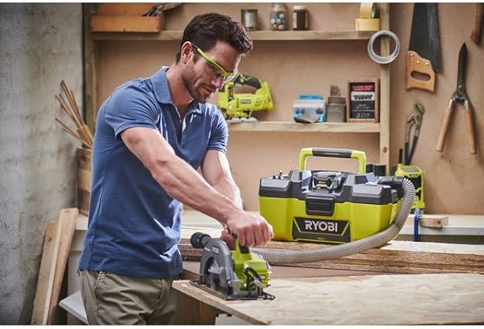 RYOBI 18-Volt ONE+ 3 Gal Project Wet/Dry Vacuum and Blower with Accessory Storage (Tool-Only- Battery and Charger NOT included)