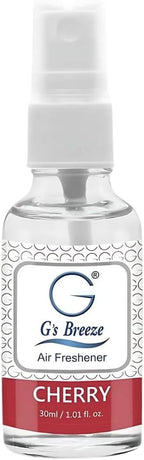 G's Breeze Cherry Air Freshener – Sweet, Vibrant & Long-Lasting Aroma of Ripe Cherries – Playful, Refreshing for Home, Car, or Office – Fruity Scent That Brightens Any Space – 48-Hour Duration
