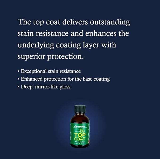 [Two-Coat | 5 Years | 9H] Premium Ceramic Coating for Cars SILAZANE50 BASE KIT