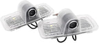 2 Pcs Passport Car LED Projector Door Shadow Light Welcome Light Laser Emblem Logo Lamps Kit Puddle Lights LED Courtesy Step Lights Ground Lamp HD Kit Replacement for Passport 2019-2021