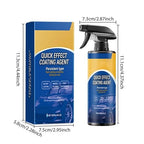 Nano Quick Coat Restores, Nano Quick Coat Restore Coating Spray, Quick Effect Coating Agent for Cars, Advanced Cars Quick-Acting Coatings Agent Spray, for All Car Models (2PCS)