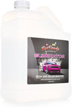 CarCandy Eliminator - Iron and Decon Remover; pH-neutral formula; Safe on All Exterior Surfaces and Wheel Types - 1 Gallon