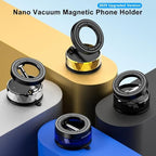 Magnetic Suction Phone Holder for Magsafe, iPhone Portable Magnet Mount Holders, Suction/360° Rotary/N55 Magnets Car Phone Mount, Used in Smooth Flat Surface like Panel, Windshield Table Wall Mirror
