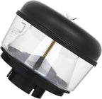 SCITOO 3.5 Inch Car Snorkel Head Pre Cleaner - Universal Sand Cup for Cars, Trucks, SUV, ATV, Jeep, 4X4 Off Road Vehicles | Engine Air Intake Protection