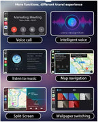 Mini Wireless CarPlay and AndroidAuto Adapter for iPhone and Android Phones. Easy Setup to Convert Your Wired Apple CarPlay or Android Auto-Equipped car to Wireless Bluetooth.