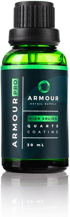 Armour Detail Supply - Pro Quartz Coating - Highly Resistant Dual Phase Bonding Silazane Coating - Chemical & Scratch Resistant for Cars, Chrome & Plastic Trim, 5-Year Durability - 30ml