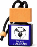 Blu Volcano Car Air Freshener – Hanging Rearview Mirror Air Fresheners & Tropical Fruit Scent – Long Lasting Fresh Car Scent – Handmade – Supports Animal Rescue