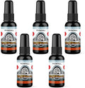 BluntPower (Rainfall, 5 Pack) Concentrated Odor Eliminator and Diffuser Oil - Room Deodorizer, Odor Eliminator, and Smoke Eliminator Spray - Premium Oil Based Air Freshener & Odor Eliminator Spray